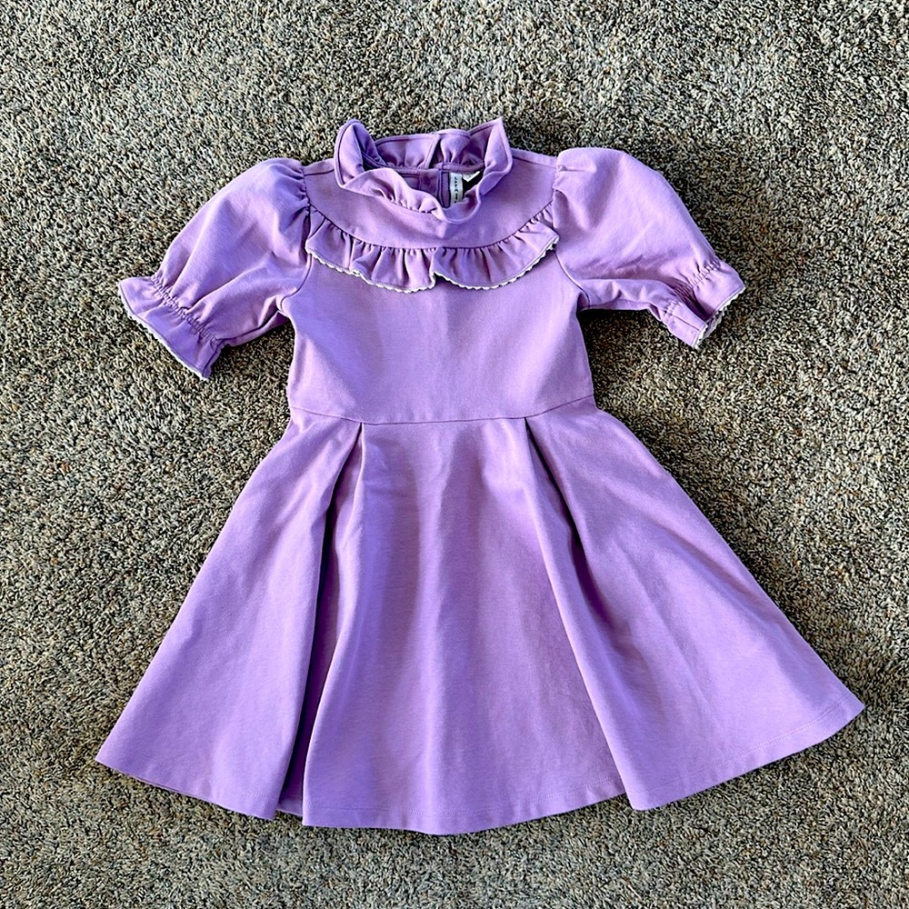 EUC Janie and Jack Plaza Ruffle Dress